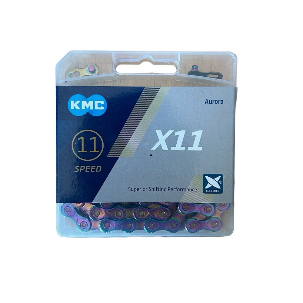 KMC BIKE GOLD Ti-N Chain 11 Speed Bike Chain MTB Road Bicycle  118L SRAM Shimano